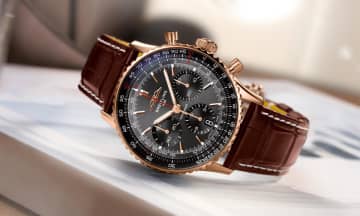 わずか20本の特別な「ブライトリング ナビタイマー」誕生。時計店「ISHIDA」の2つの節目を祝うコラボモデル