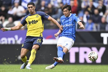 伊東純也がヘンク復帰後初ゴール　右足ダイレクト一閃も…後半ATに痛恨の失点でリーグ連敗
