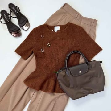 【H&M】おしゃれママが購入♡「上品トップス」