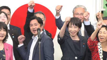 自民総裁選の前夜に「一発、背骨を入れ直す」高市氏　地方議員らと「必勝の集い」で「本来の姿に立ち戻る」