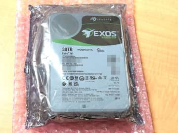 Seagateのデータセンター30TB HDD「ST30000NM004K」が入荷、HAMR技術採用