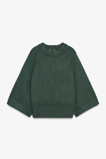 【ZARAの深みグリーン】がおしゃれすぎ！ 40・50代の秋に♡「上品アイテム」