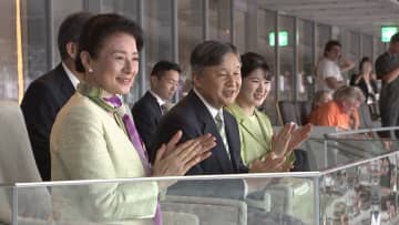 天皇ご一家、陸上の世界選手権・最終日を観戦　34年ぶり東京で開催