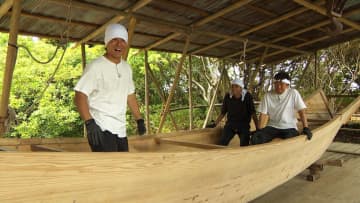 『DASH島』の新たな高速船サバニ造船がいよいよ折り返し！重さ500kgを人力でひっくり返せるのか？