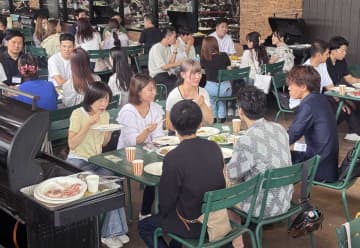 出会いの場に男女50人　相模原市主催の婚活イベント　和気あいあい、バーベキュー楽しむ