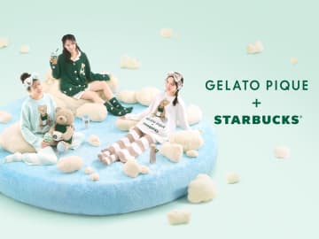 スタバ×ジェラピケ、「ピケ モコ ブーケ & ティー ラテ」9月28日発売タンブラー&マグなどコラボグッズも登場