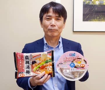 菊水 春名公喜社長 麺の売場広げる商品充実へ 生産効率高め競争力を向上