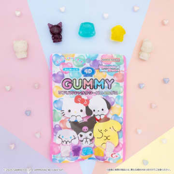 どこから見てもKAWAIIグミ！「サンリオキャラクターズ」の4Dグミ新発売！