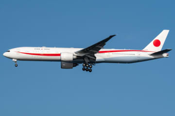 政府専用機、総理の国連総会出席に伴いニューヨークへ運航 9月23日〜25日