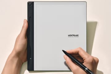 老舗高級文具メーカー「モンブラン」が電子メモパッドを発表