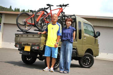 機動力最強のクロスバイクを軽トラに載せて各地を観光 ダイハツ・ハイゼットジャンボ【みんなのクルマ】