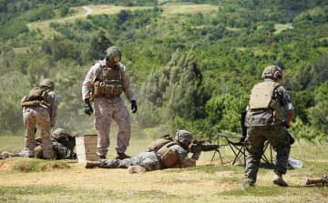 在沖米軍、射撃訓練を報道公開　安全性アピール、トラブル相次ぎ