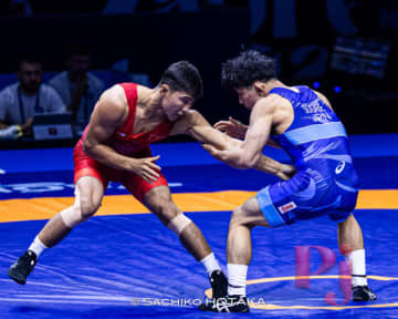 ＜レスリング＞【写真集】2025年世界選手権／男子グレコローマン67kg級・曽我部京太郎（ALSOK）