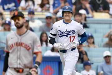 大谷翔平 9試合連続安打も54号はお預け シュワバーとの本塁打争いは依然53本で並ぶ
