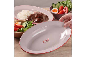 カルディの「カレー皿」発売。電子レンジ・食器洗浄機もOK