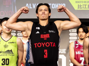 アルバルク東京のテーブス海、新本拠地で迎える古巣との開幕戦へ「気持ちが追いつかないぐらい楽しみ」