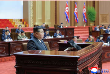 朝鮮民主主義人民共和国最高人民会議第１４期第１３回会議で行った金正恩総書記の演説