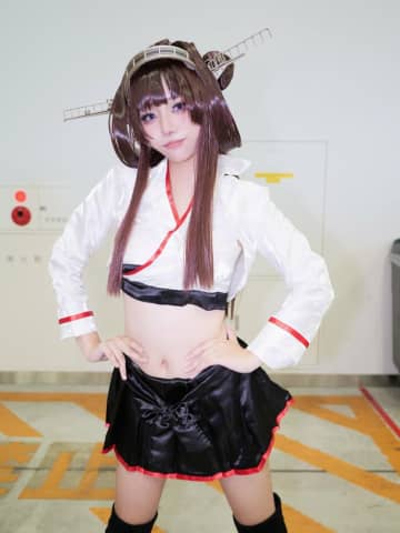 「すぐにハマってしまいました」中1の時に出会った『艦これ』から、レースクィーン金剛コスプレを披露！