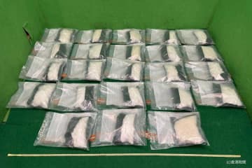 東京から香港に到着した男、覚醒剤約23キロの密輸容疑で逮捕