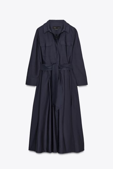 1枚で即コーデ完成！【ZARA】40・50代のサマ見え！「秋っぽワンピ」