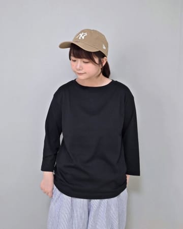 「グレーも追加で購入！」【無印良品】驚異の990円！「7分袖Tシャツ」