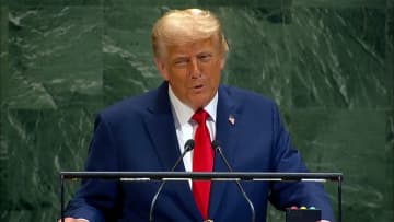 【速報】「今アメリカは黄金期」と自画自賛…トランプ大統領が国連本部で演説