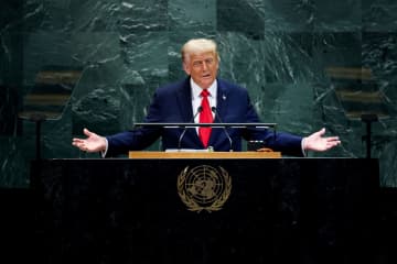 トランプ氏、国際協調に背向ける　「国連は期待に応えていない」