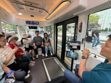 【韓国】運転席なし自動運転バス、清渓川で運行開始［運輸］