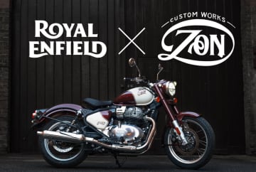 ロイヤルエンフィールド × ZON　新型CLASSIC 650のカスタムバイクを横浜で初公開