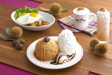 【Eggs 'n Things】栗好き必見！秋限定の栗たっぷりメニューで秋をたのしんじゃお♡