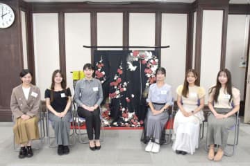64代目「水戸の梅大使」決まる　女性6人が抱負　茨城