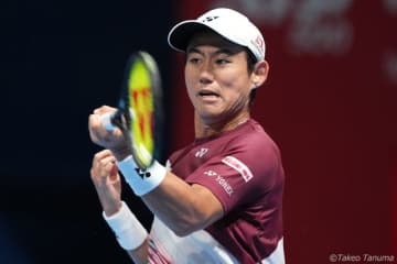 西岡良仁、2時間49分の激闘制し2回戦へ。昨年の全仏OPジュニア覇者を逆転で下す[ヨーロピアン・オープン]