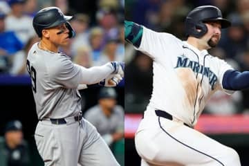【MLB】ア・リーグMVP争いが一騎打ちで最終局面　ジャッジは「史上最も背の高い首位打者」ローリーは「60本塁打に乗る可能性」