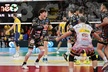今季も石川祐希所属ペルージャのリーグ戦全試合をフジテレビがCSで生中継