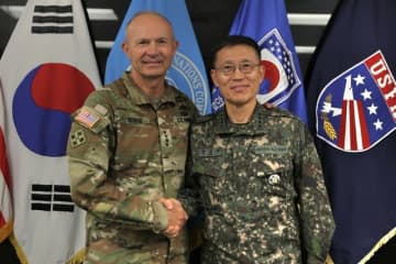 米韓の陸軍総長が会談…「両陸軍の未来に備えた交流協力が重要」