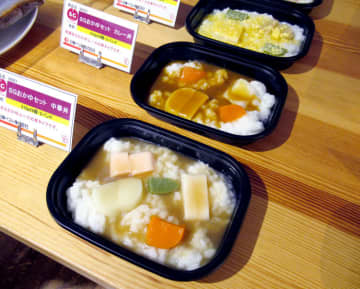 日東ベスト 病院・施設向けおかゆセット 品質安定、負担軽減も 秋冬商品