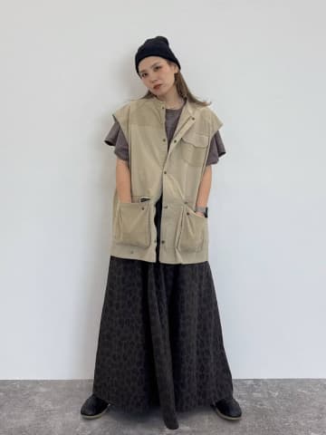 【niko and ...のロンスカ】が使える！ 甘くなりすぎない「カジュアルコーデ」