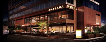 赤坂にフードホール「kaiwaii」　スナックは深夜2時まで営業