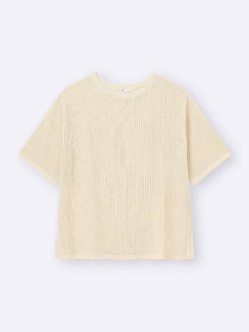【GU値下げ】で争奪戦の予感！ 残暑にぴったり♡「メッシュニット」