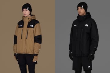 ハイク×ザ・ノース・フェイス「TNFH」“ラストシーズン”、ゴアテックスジャケット＆厚底スニーカー