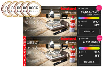 イワタニ「コーヒーロースター“MY ROAST”」一般販売開始。カセットこんろで本格的な焙煎を楽しめる