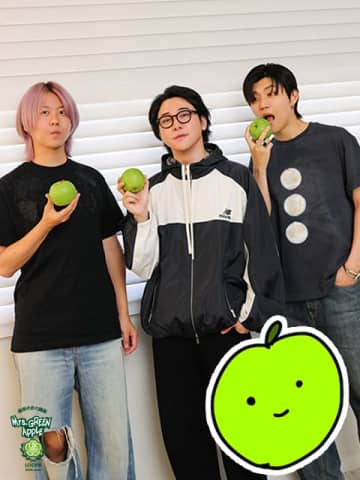 Mrs. GREEN APPLE『グリーンアップル大使』に就任！「これ、すごいことすぎない!?」