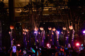 超特急が新曲「NINE LIVES」リリース！　MV撮影地のTAKANAWA Gateway Parkでイベント開催