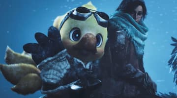 「モンハンワイルズ」の無料タイトルアップデート第3弾は9月29日配信！ 「FF14」コラボの新映像が公開【TGS2025】チョコボの姿も！