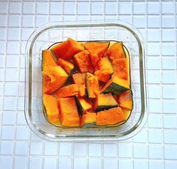 煮崩れしにくい♪レンジで簡単「かぼちゃの煮物」作り置きレシピ