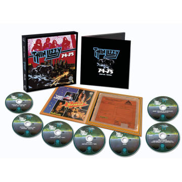 シン・リジィが『1976』の続編にあたるコレクションである『74-75：ナイト・ライフ／ファイティング!!』を発売！