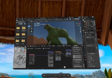 タブレット版「Blender」でリゾートでのモデリングを実現!? こいつ……動くぞ！【Blender ウォッチング】