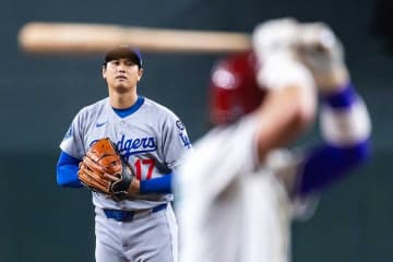 大谷翔平を襲ったアクシデント「大きな音がした」　同地区ライバル地元局でも心配「おっと…」