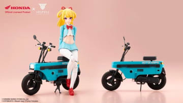 「メガミデバイス」よりプラモデル「BUSTER DOLL ナイト Alice with Honda AB12 モトコンポ」が2026年3月発売！