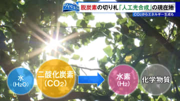脱炭素社会の切り札「人工光合成」が描く未来は…　CO2からエネルギー生成も